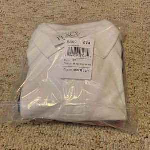 NWT 3T children's place polo 3pk shirts